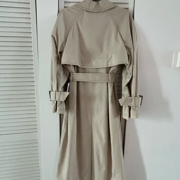 ASOS Cotton Oversized Trench Coat - Picture 6 of 10